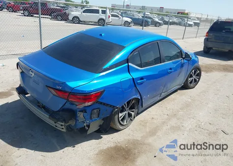 2021 Nissan Sentra Sv Xtronic Cvt z USA, uszkodzony, nr VIN 3N1AB8CV5MY266567